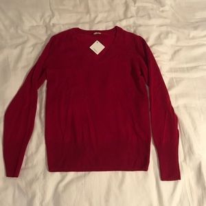 NWT Cashmere Halogen V-Neck sweater